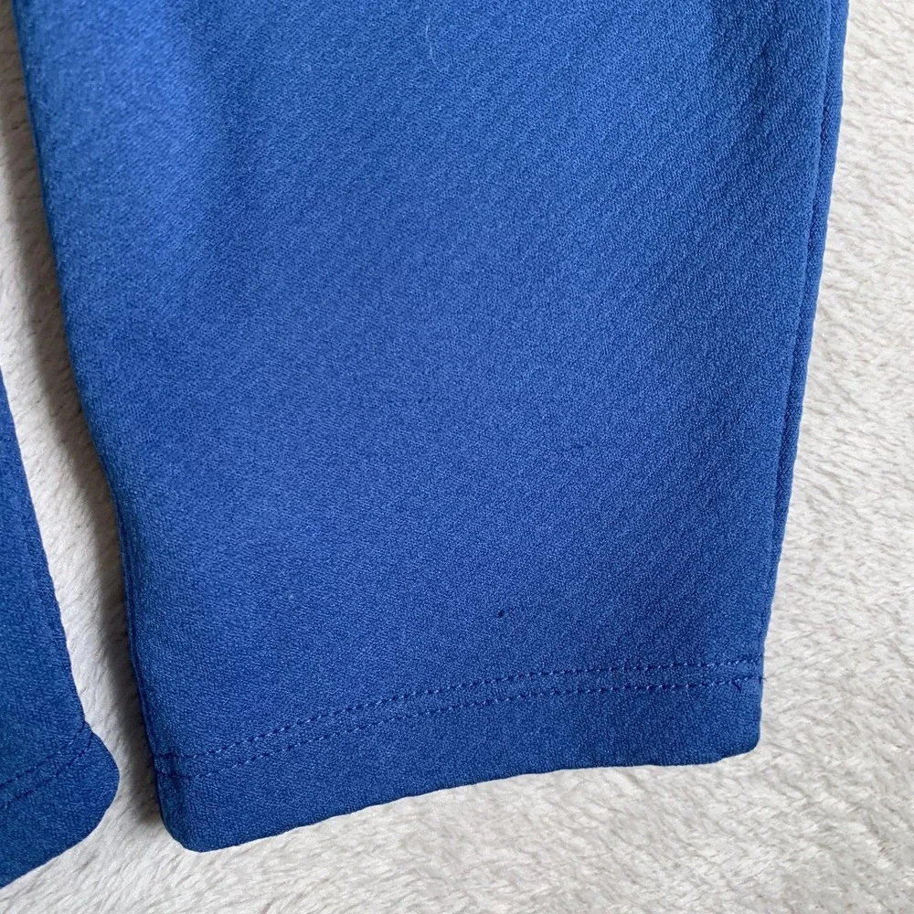 VTG‎ Nike Dri-FIT Pullover Mens L Blue Quarter Zip Long Sleeve Running Training